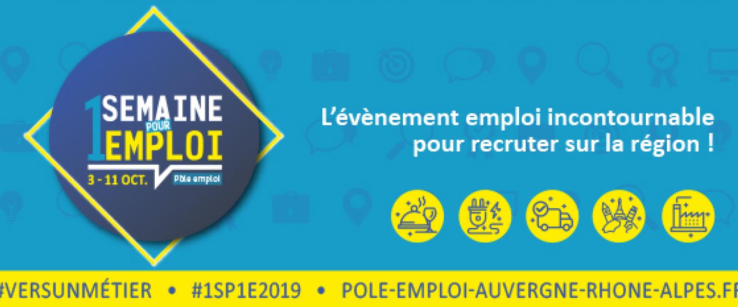 1 semaine pour 1 emploi